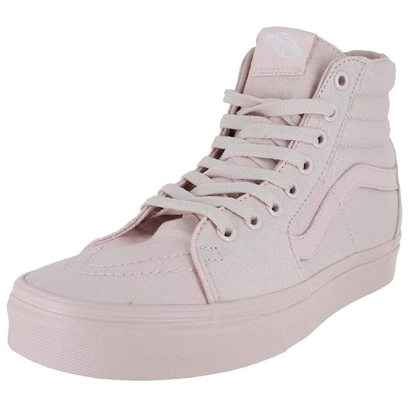blush high top vans